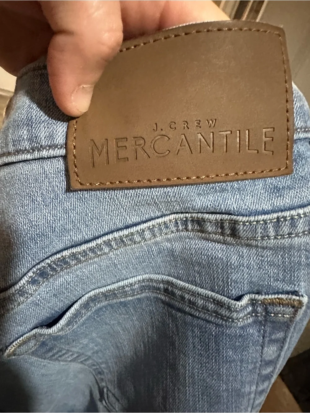 J.Crew‎ Mercantile Flex Skinny Jeans Size 30 Light Wash Stretch Denim